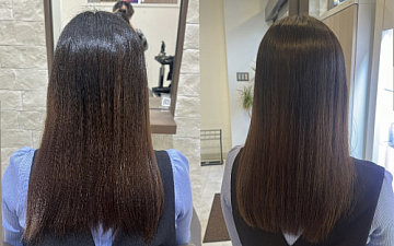 メテオストレートのbefore after